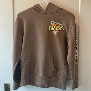 Girls brown NASA sweatshirt XL